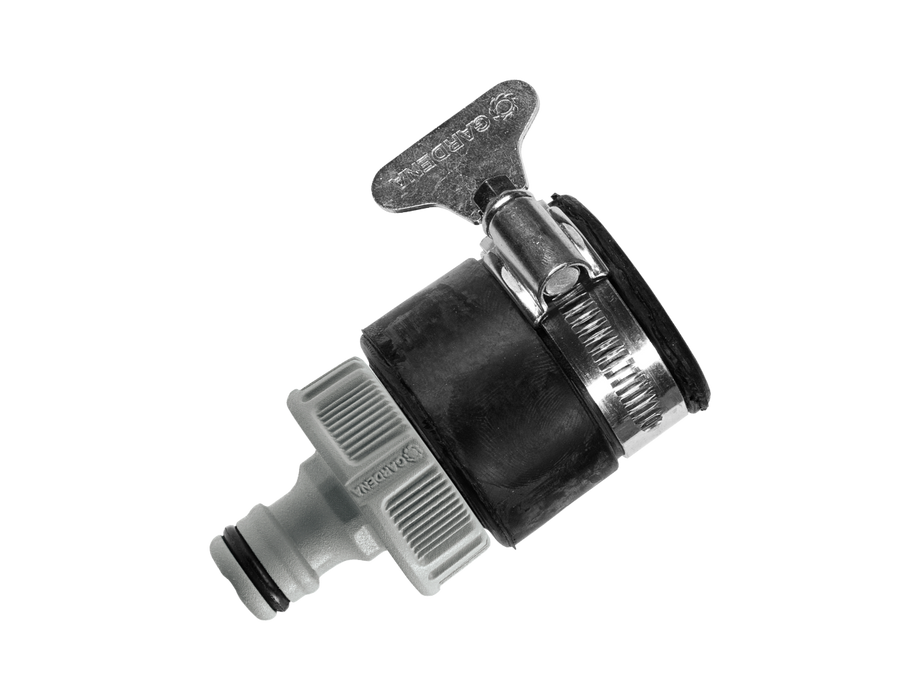 Round Tap Connector, Adjustable 15 - 20 mm, Corrosion-Resistant, Tool-Free Installation