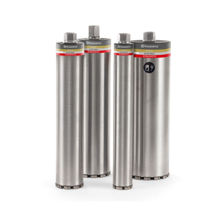 ELITE-DRILL™ D1620 Diamond Core Drill Bit, Gold-Tier, 52–350mm, Laser-Welded, Fits DM 400 & DM 700-2