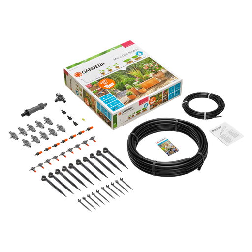 MicroDrip System Starter Set for Flower Pots M, Efficient Watering Solution