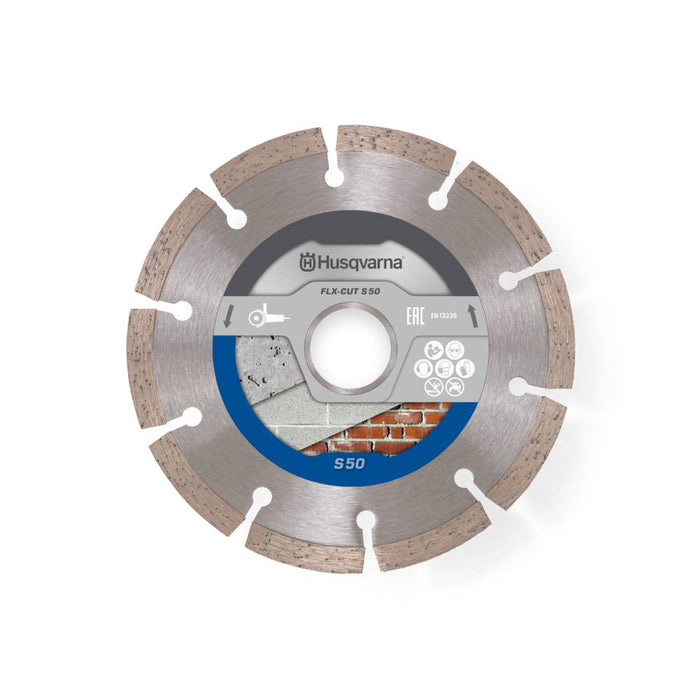 FLX-CUT S50 Diamond Blade for Building Materials Cutting, Suitable for Angle Grinders, Dry & Wet Cutting-1