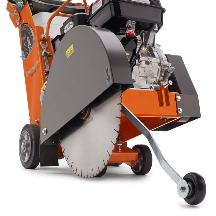 FS 400 LV Petrol Floor Saw for Concrete and Asphalt, 4-Stroke Engine, 11.7 hp, 187 mm Cutting Depth, 100 kg