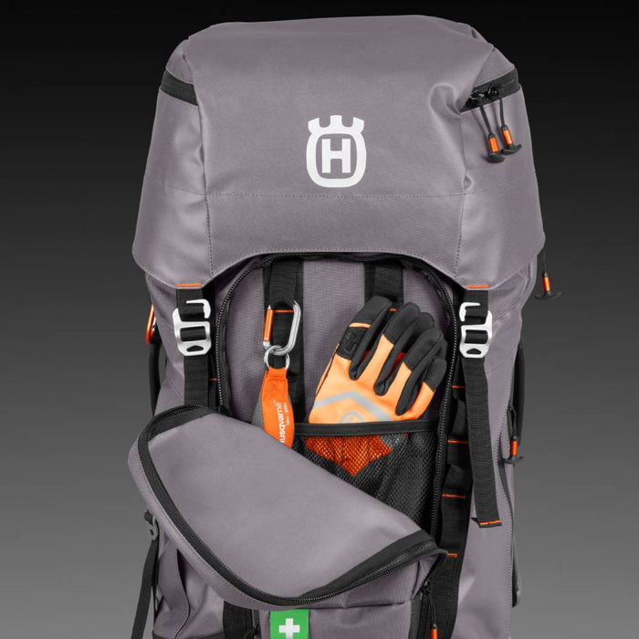 Husqvarna Gear Backpack 70 l Capacity, Water-Resistant, Lightweight Durable Fabric, Padded Back & Shoulders Straps-4