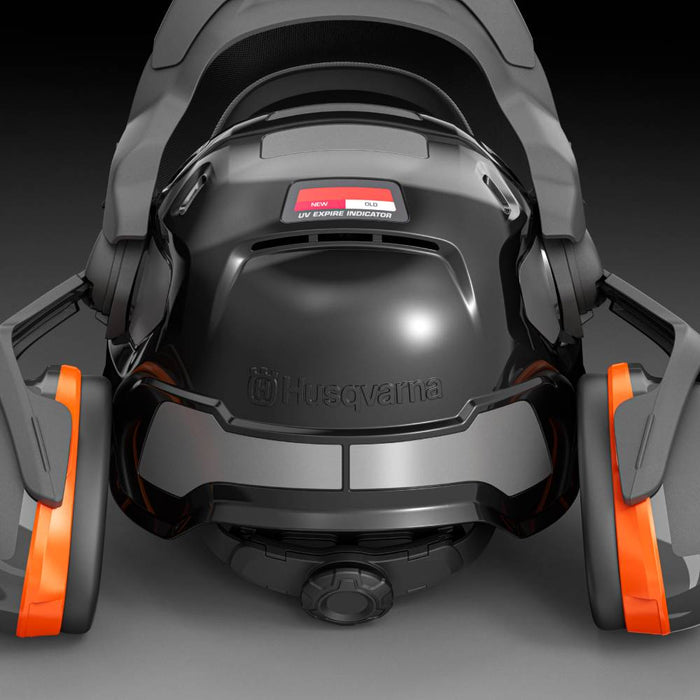 Technical Forest Helmet Grey, Professional Chainsaw Safety Gear, Face & Hearing Protection, 24 dB(A) NRR