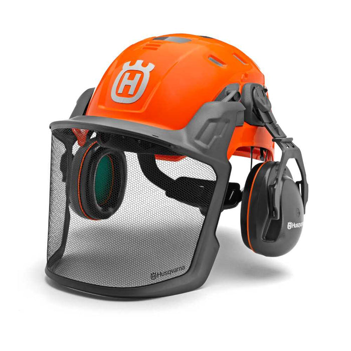 Technical Forest Helmet with Advanced Ventilation and Visibility