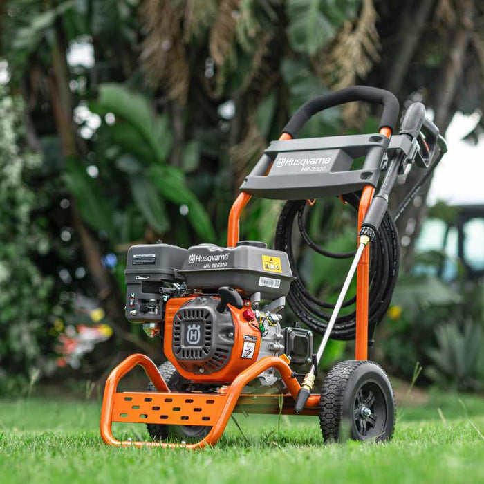 HP 3000 Petrol Pressure Washer, Industrial-Grade, 6.5 hp, 207 bar, 540 l/h Water Flow