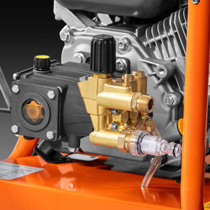 HP 3000 Petrol Pressure Washer, Industrial-Grade, 6.5 hp, 207 bar, 540 l/h Water Flow