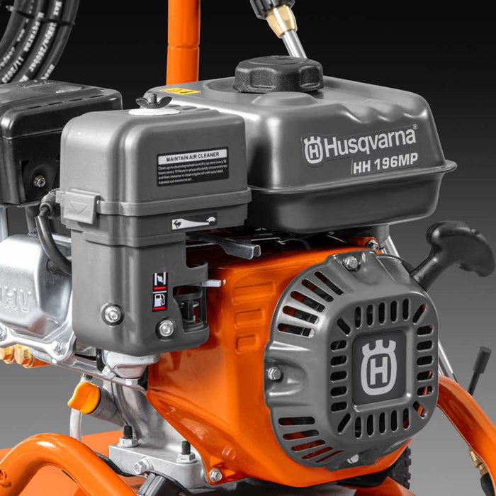 HP 3000 Petrol Pressure Washer, Industrial-Grade, 6.5 hp, 207 bar, 540 l/h Water Flow
