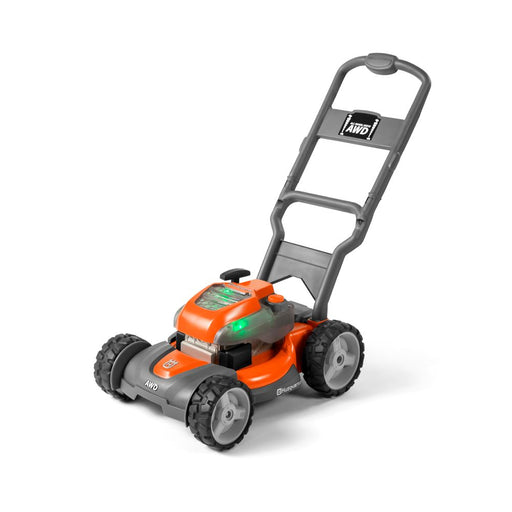Toy Lawnmower, Husqvarna HU800 AWD Model, Real Engine Sound & Lights, Pull-Starter Knob-1