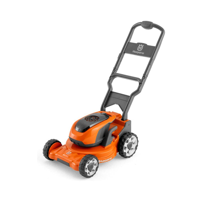 Toy Lawnmower, Husqvarna 347iVX Model, Real Engine Sound & Lights, Starter Knob, Blows Bubbles-1