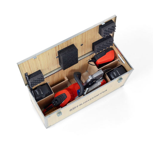 Plywood Transport Box for Power Cutters and Chainsaws, Heavy-Duty Jobsite Storage, 12 kg-2