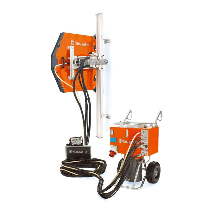 PP 455 E Electric Power Pack for Efficient Sawing, 25 kW, 63 A, 400 V, 65 l/min Hydraulic Oil Flow, 140 kg
