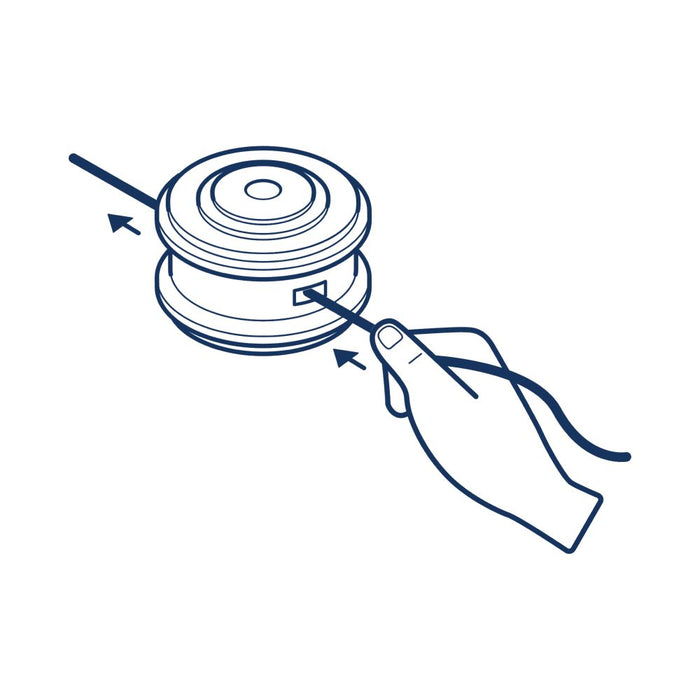 R25 Rapid Replace™ Trimmer Head, Easy-Load Tap-and-Go Spool-3