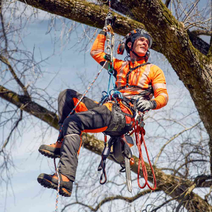 Husqvarna Arborist Climbing Rope, Orange, 11.5 mm Diameter, 45 m Length-3