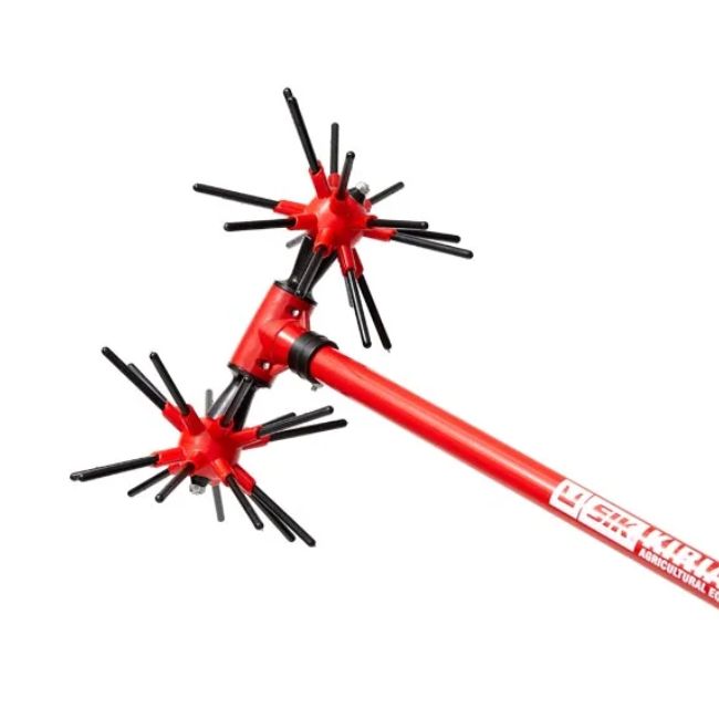SIK POWER 4X4 ALUMINUM Electric Olive Harvester, 12V Brushless Motor, Aluminum Tube, 2.3 m Length, Variable Speed, 2.5 kg
