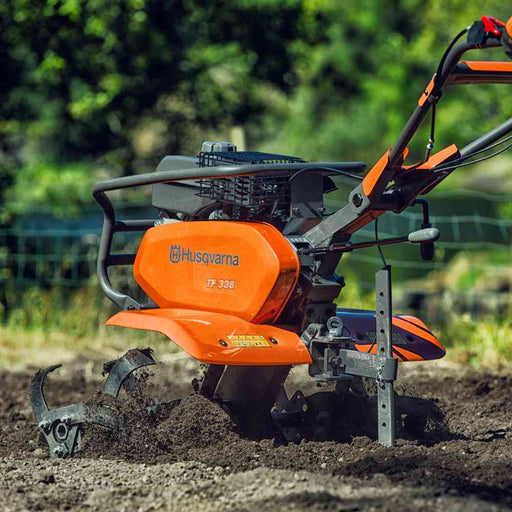 TF 338 Petrol Tiller, Compact Cultivator, 6 hp, Chain Transmission, 95 cm Working Width, 81 kg-2