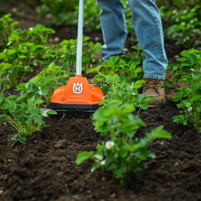 TH 125i Battery Tiller, Handheld Cultivator, 0.8 hp, 40 V, Li-Ion, 25 cm Working Width, 5.2 kg-5
