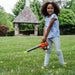Toy Leaf Blower, Husqvarna125B Model, Air Streamers, Real Blower Sound, Blows Air from Nozzle-7