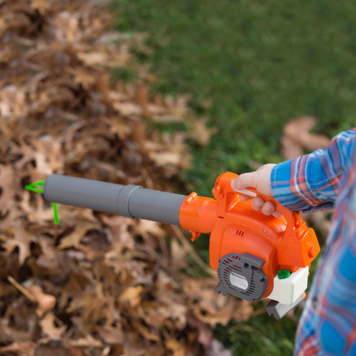 Toy Leaf Blower, Husqvarna125B Model, Air Streamers, Real Blower Sound, Blows Air from Nozzle-5