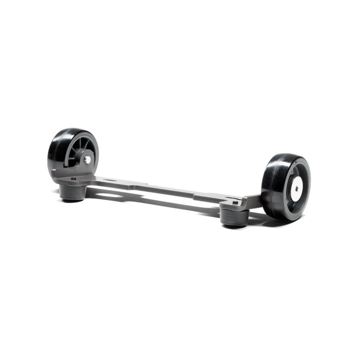 Power Cutter Wheel Kit, Ergonomic Ground-Level Saw Support, 100 mm Axle Width, Inline Dual Wheels-1