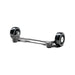 Power Cutter Wheel Kit, Ergonomic Ground-Level Saw Support, 100 mm Axle Width, Inline Dual Wheels-1
